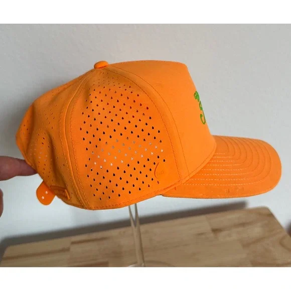 Melin Odyssey Hydro Neon Collection Hat Orange Have More Fun Snapback Mens Cap